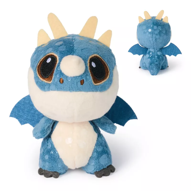 Figura dragón de peluche coleccionable Spin Master How to Train Your Dragon – diseño tótem, figura suave, variantes surtidas