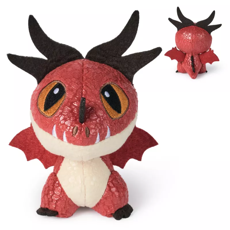 Figura dragón de peluche coleccionable Spin Master How to Train Your Dragon – diseño tótem, figura suave, variantes surtidas