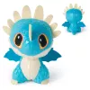 Figura dragón de peluche coleccionable Spin Master How to Train Your Dragon – diseño tótem, figura suave, variantes surtidas