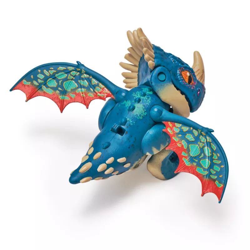 Spin Master Cómo entrenar a tu dragón - mini dragón interactivo Stormfly