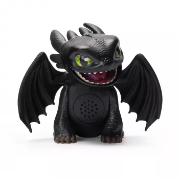 Mini figura interactiva Toothless Spinmaster – Cómo entrenar a tu dragón, efectos de sonido, modelo 6074239