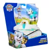 Vehículo Spinmaster PAW Patrol quitanieves de Everest – plástico, para niños a partir de 3 años, turquesa/blanco