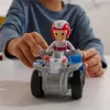 PAW Patrol, vehículo de juguete ATV de Ryder con figura de acción coleccionable, juguete infantil de enfoque sostenible para niños y niñas a partir de 3 años
