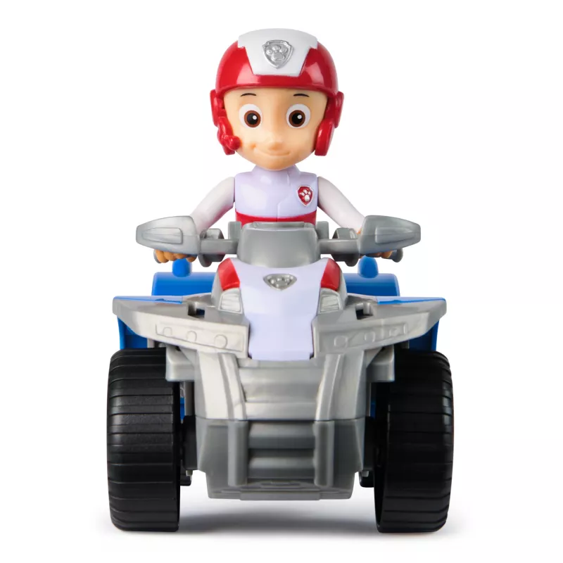 PAW Patrol, vehículo de juguete ATV de Ryder con figura de acción coleccionable, juguete infantil de enfoque sostenible para niños y niñas a partir de 3 años
