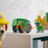 PAW Patrol, camión de reciclaje de Rocky, coche de juguete con figura de acción coleccionable, juguete sostenible para niños y niñas a partir de 3 años