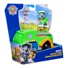 PAW Patrol, camión de reciclaje de Rocky, coche de juguete con figura de acción coleccionable, juguete sostenible para niños y niñas a partir de 3 años