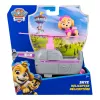 PAW Patrol, el helicóptero de Skye, vehículo de juguete con figura coleccionable, juguete infantil de fabricación sostenible para niños y niñas a partir de 3 años