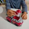 PAW Patrol, el camión de bomberos de Marshall, vehículo de juguete con figura de acción coleccionable, juguete infantil de fabricación sostenible para niños y niñas a partir de 3 años