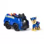 PAW Patrol, el coche de rescate de Chase, coche de juguete con figura coleccionable, juguete infantil sostenible para niños y niñas a partir de 3 años