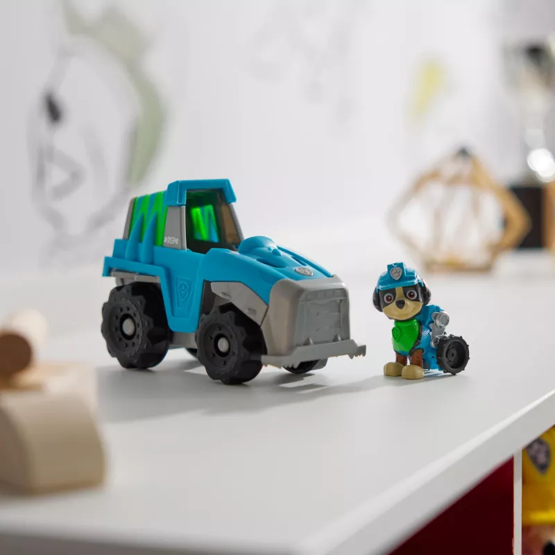 Vehículo Spin Master PAW Patrol Rex’s Dinosaur Rescue Vehicle — plástico, para niños a partir de 3 años