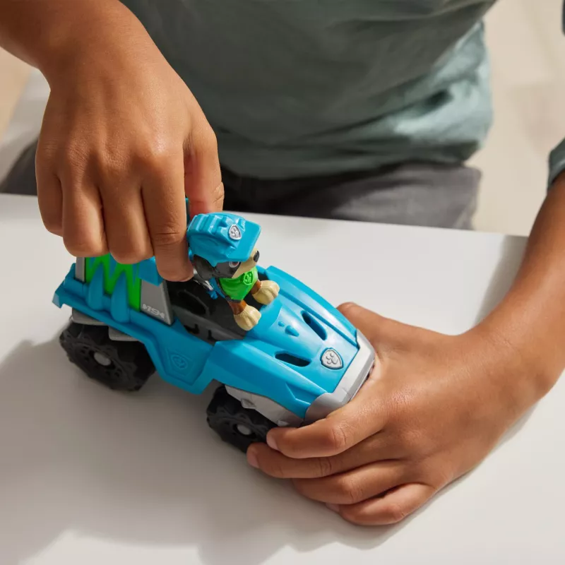 Vehículo Spin Master PAW Patrol Rex’s Dinosaur Rescue Vehicle — plástico, para niños a partir de 3 años