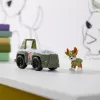 Vehículo PAW Patrol Tracker’s Jungle Rescue Vehicle verde plástico