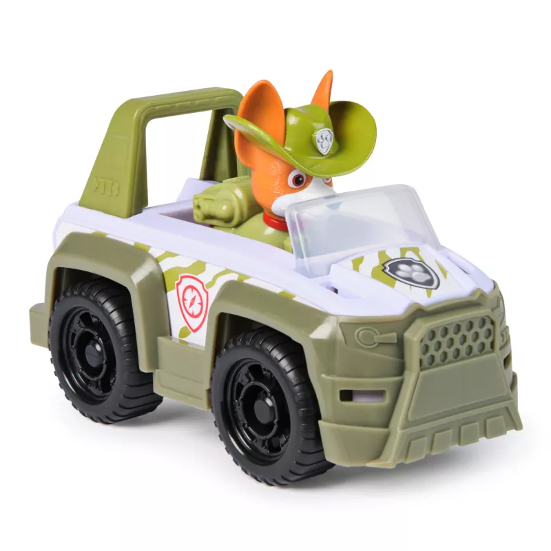 Vehículo PAW Patrol Tracker’s Jungle Rescue Vehicle verde plástico