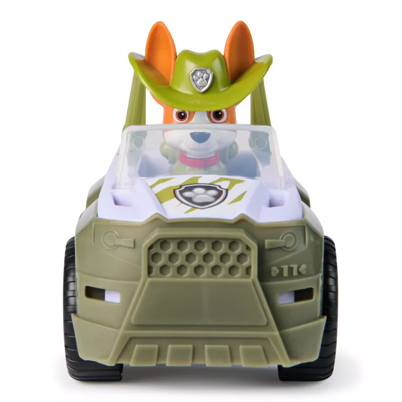 Vehículo PAW Patrol Tracker’s Jungle Rescue Vehicle verde plástico