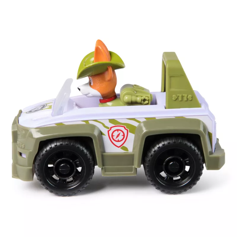 Vehículo PAW Patrol Tracker’s Jungle Rescue Vehicle verde plástico