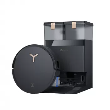 Robot aspirador Ecovacs Deebot X8 Pro Omni, negro, bolsa de polvo 0,22 L, autonomía 145 min, Li-Ion 6400 mAh