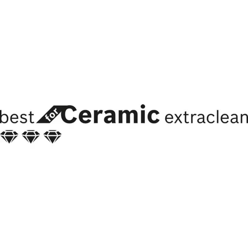 Bosch Best for Ceramic Extra Clean Turbo disco de corte de diamante, 125 mm, orificio de 22,23 mm