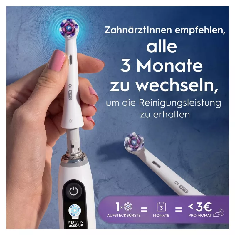 Oral-B 373210 cabezal de cepillo de dientes 2 unidades blanco