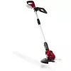 Set cortacésped y desbrozadora a batería EINHELL GE-CM 18/30 + GE-CT 18, rojo/negro, Li-Ion 4,0 Ah