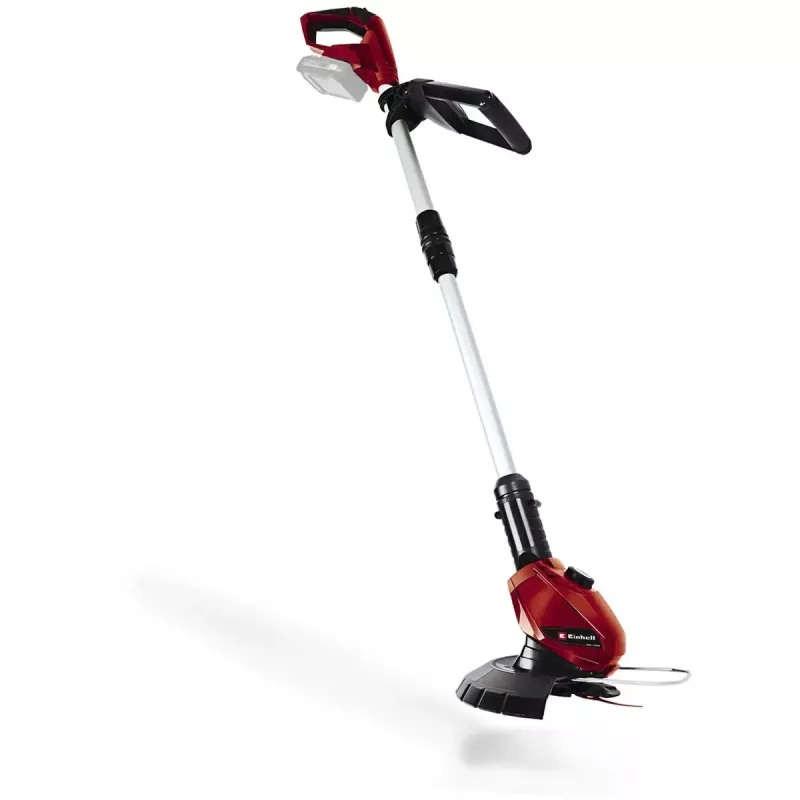 Set cortacésped y desbrozadora a batería EINHELL GE-CM 18/30 + GE-CT 18, rojo/negro, Li-Ion 4,0 Ah