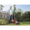 Set cortacésped y desbrozadora a batería EINHELL GE-CM 18/30 + GE-CT 18, rojo/negro, Li-Ion 4,0 Ah