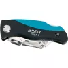 Navaja plegable con bloqueo HAZET 2157-1 negra azul