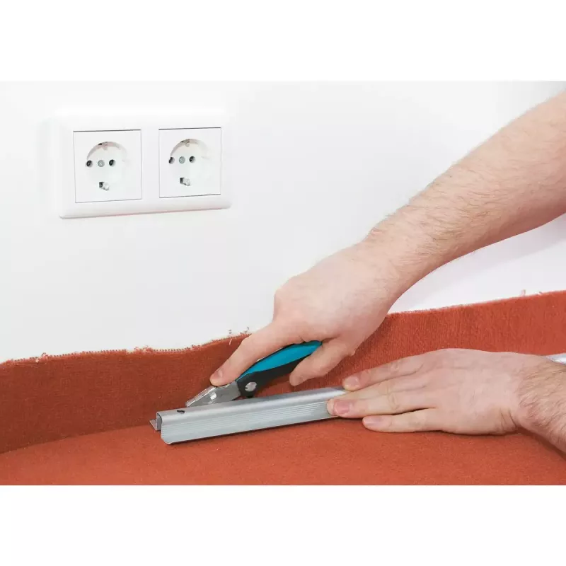 Navaja plegable con bloqueo HAZET 2157-1 negra azul