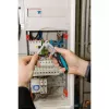 Navaja plegable con bloqueo HAZET 2157-1 negra azul