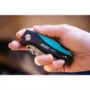 Navaja plegable con bloqueo HAZET 2157-1 negra azul