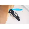 Navaja plegable con bloqueo HAZET 2157-1 negra azul