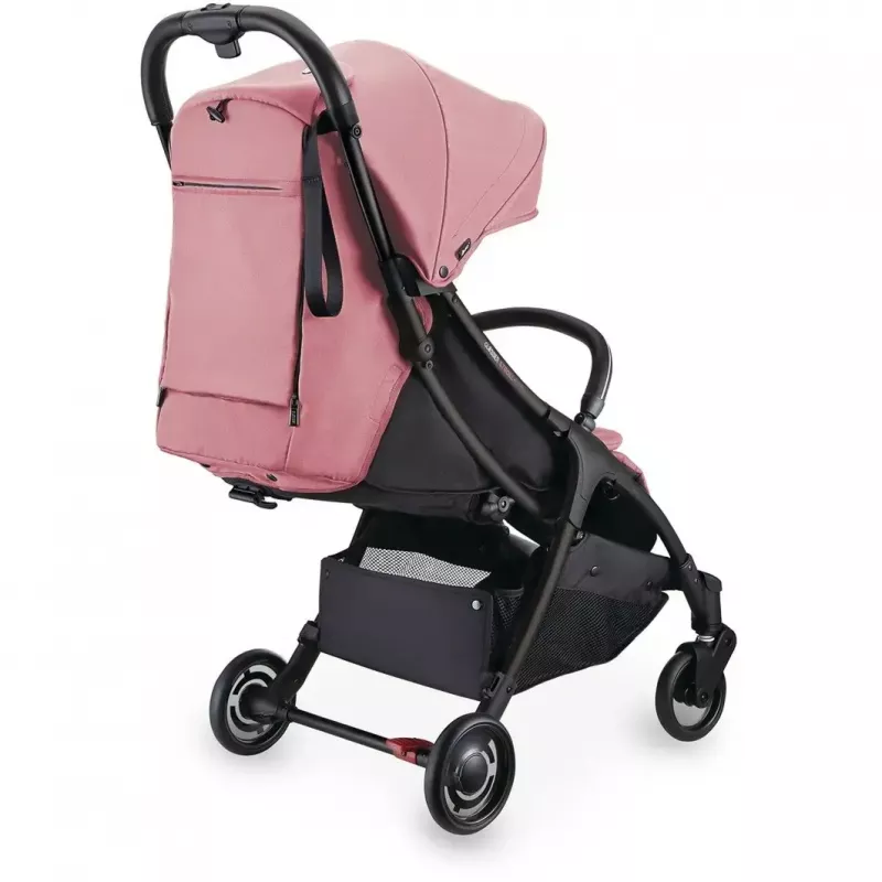 Carrito GLOBBER Stroll Lite rosa – carrito infantil compacto, ligero y plegable