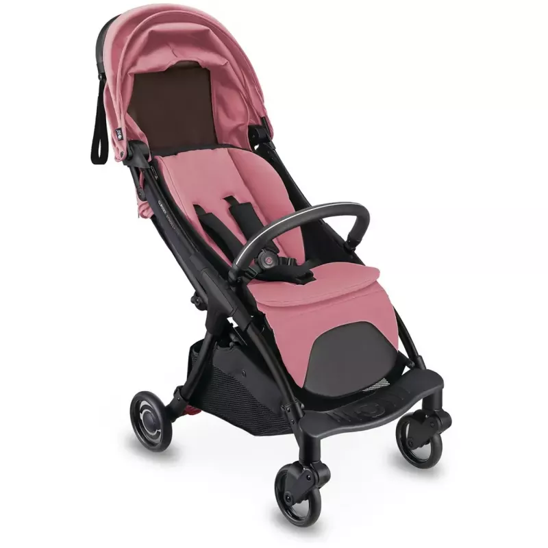 Carrito GLOBBER Stroll Lite rosa – carrito infantil compacto, ligero y plegable