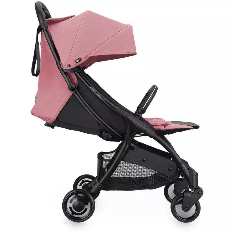 Carrito GLOBBER Stroll Lite rosa – carrito infantil compacto, ligero y plegable