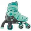 Patines GLOBBER Learning Skates 2 en 1 talla 26–29 menta — patines de aprendizaje ajustables para niños