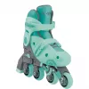 Patines GLOBBER Learning Skates 2 en 1 talla 26–29 menta — patines de aprendizaje ajustables para niños