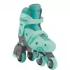 Patines GLOBBER Learning Skates 2 en 1 talla 26–29 menta — patines de aprendizaje ajustables para niños