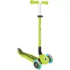 Patinete GLOBBER Go-Up Active Lights — altura ajustable, luces LED, lima