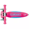 Patinete compacto GLOBBER Primo Foldable Plus Lights – rosa/azul claro