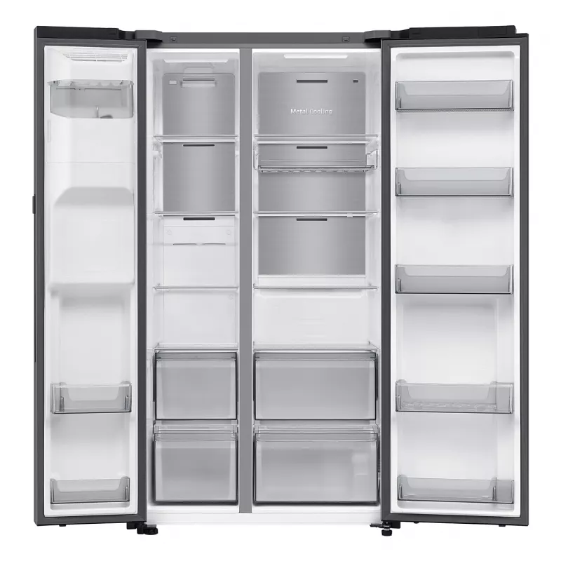 Samsung Series 9 RS90F64EDT frigorífico side-by-side independiente 621 L acero inoxidable