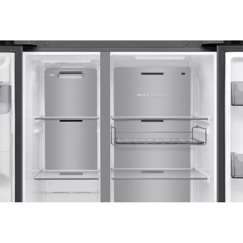 Samsung Series 9 RS90F64EDT frigorífico side-by-side independiente 621 L acero inoxidable