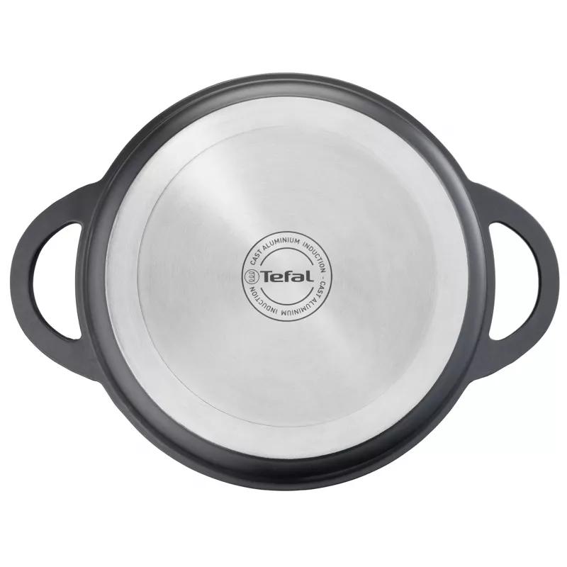 Sartén Tefal Trattoria E2187274 redonda negra aluminio 28 cm