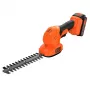 Cortasetos Black & Decker BCSS18D1-QW 18V batería