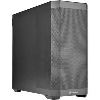 Caja de ordenador Silverstone Technology SETA H2, ATX, negra