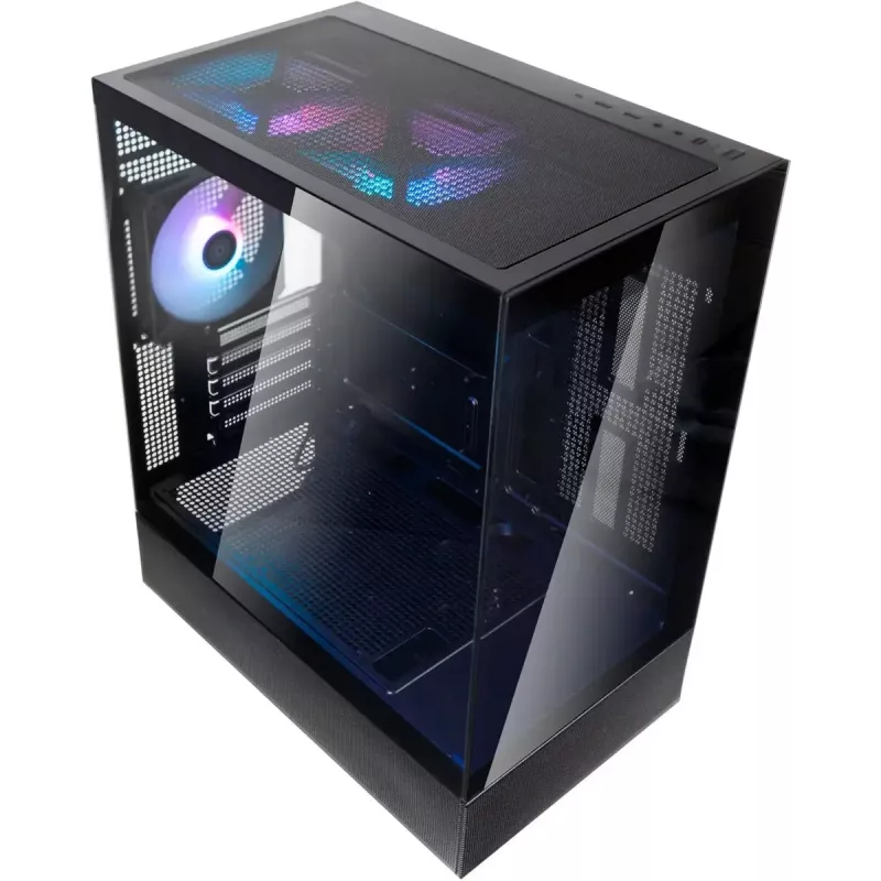 Caja de ordenador Silverstone Technology Lucid 04 ATX negra