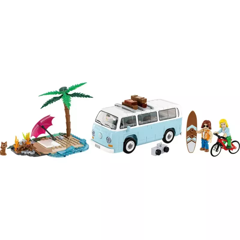 Juguete de construcción Cobi Volkswagen T2a escala 1:35 maqueta — set de bloques para coleccionistas