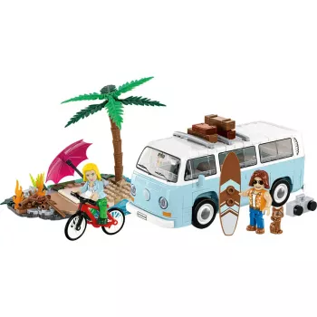 Juguete de construcción Cobi Volkswagen T2a escala 1:35 maqueta — set de bloques para coleccionistas