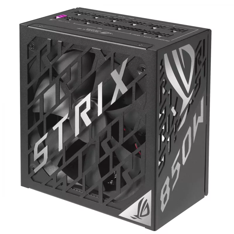 Fuente de alimentación ASUS ROG -STRIX-850P-GAMING 850 W 20+4 pin ATX ATX negra