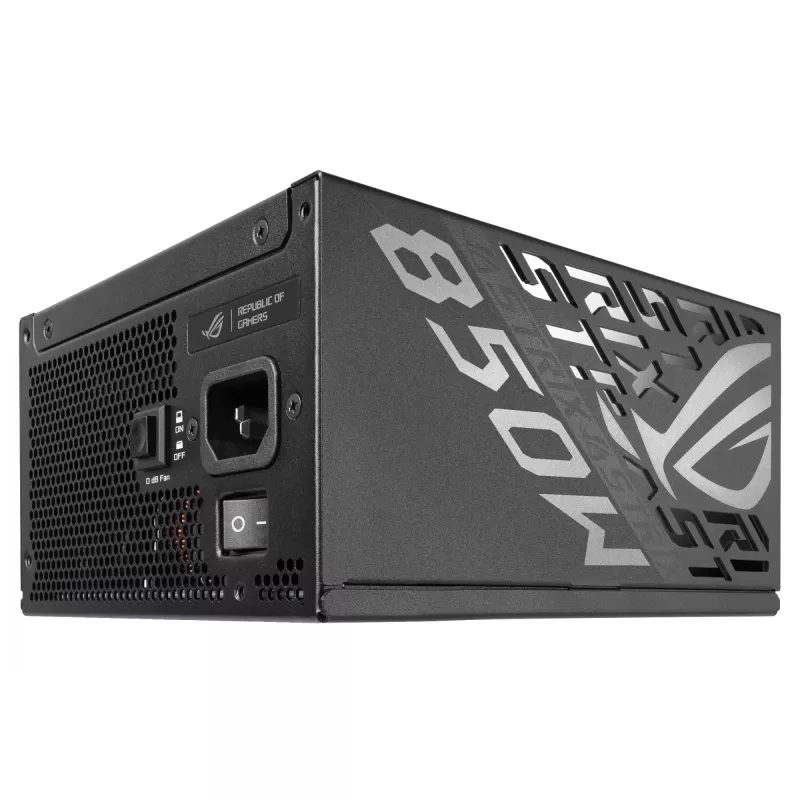 Fuente de alimentación ASUS ROG -STRIX-850P-GAMING 850 W 20+4 pin ATX ATX negra