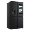 Hisense RQ760N4IFE frigorífico combi multipuerta, de libre instalación, frigorífico 345 l, congelador 232 l, dispensador de agua/hielo, 178,5 cm, clase energética E, negro
