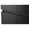 Hisense RQ760N4IFE frigorífico combi multipuerta, de libre instalación, frigorífico 345 l, congelador 232 l, dispensador de agua/hielo, 178,5 cm, clase energética E, negro
